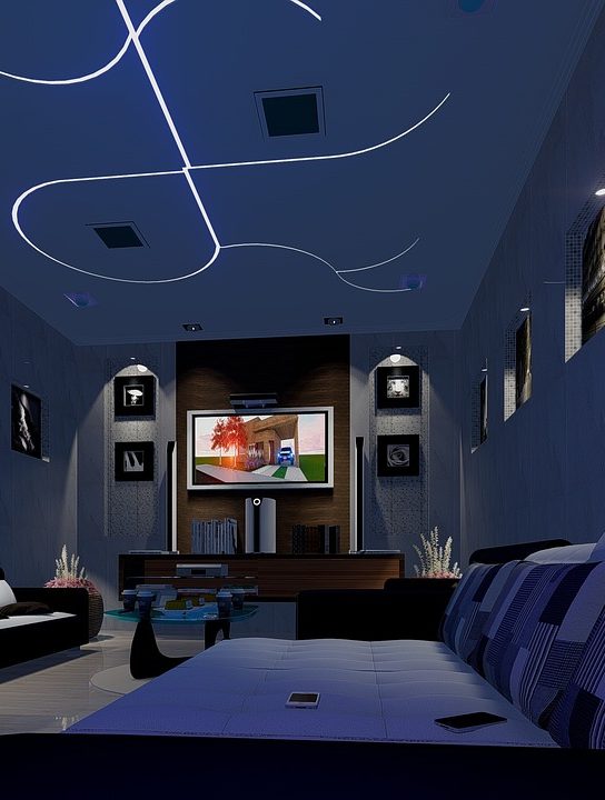 living room, flower background, tv, interiors, couch, decoration, architecture, furniture, flower wallpaper, home, scenario, beautiful flowers, design, well-being, rendering, lighting, architect, 3d modeling, sketchup, lumion, sofa house, modern decor, frames, be, little table, nature, crown moldings, led, blue, flowers, movie, food, social, friends