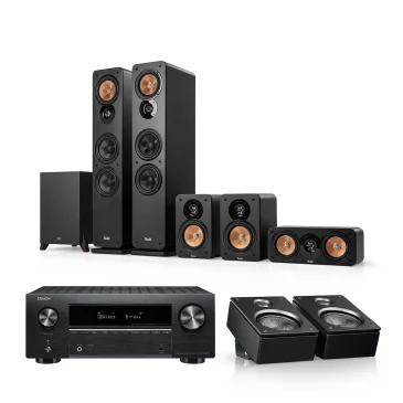 ultima 40 surround mk4 denon x3800h dolby atmos black 1300x1300x72